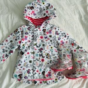 ❗️SOLD❗️Disney Animator’s Collection Rain Jacket & Boots Set